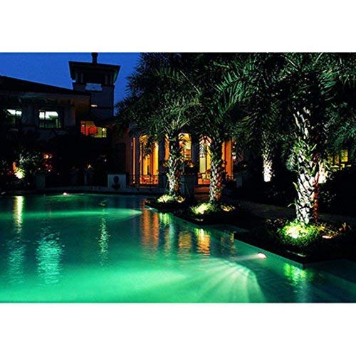 Verilux Garden Fountain Pool Pond 36 LED Underwater Spot Light Submersible Lighting Aquarium Fish Tank with EU Plug - (RGB, 100 * 70 * 28mm), Plastic Verilux Garden Fountain Pool Pond 36 LED Underwater Spot Light Submersible Lighting Aquarium Fish Tank with EU Plug - (RGB, 100 * 70 * 28mm), Plastic
